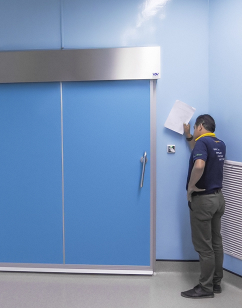 Hermetic Door Cleanroom