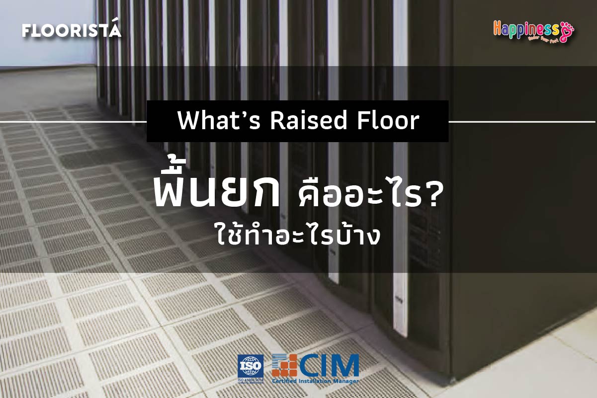 พื้นยก (Raised Floor) คือ อะไร? ใช้ทำอะไรบ้าง